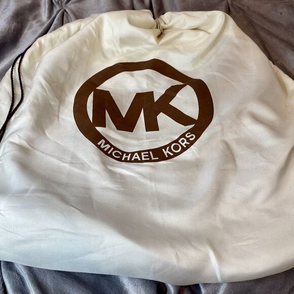 MICHAEL KORS LARGE RED HANDBAG WITH SILVER HARDWARE - Picture 11 of 11